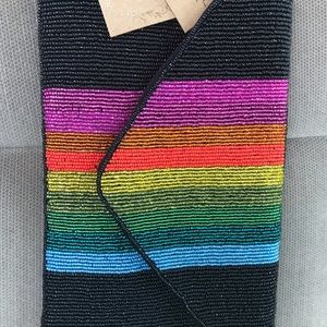 Eye catching beaded purse